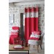 Draperie dormitor Lyna rosie