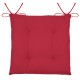 Perna scaun Lyna rosie 38x38 cm