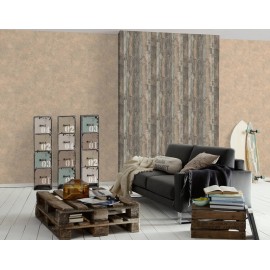 Tapet vlies Lemn rustic