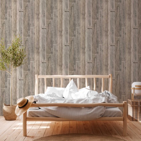 Tapet imitatie Lemn rustic - decorare