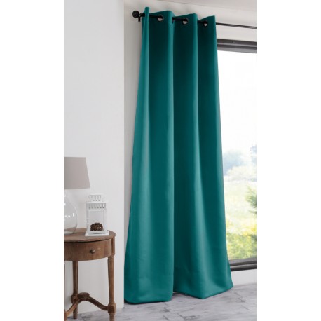 Draperie opaca Notte turcoaz inchis