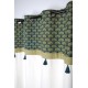 Draperie alba exotica Greenmood - detaliu