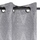 Draperie jacquard gri Kano - detaliu
