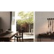 Decorare cu Tapet Caramizi vopsite alb-gri