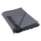 Patura canapea Wooly gri antracit