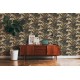 Tapet cu plante vintage - decorare