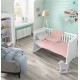 Paturica bebe roz cu pisicuta - decorare