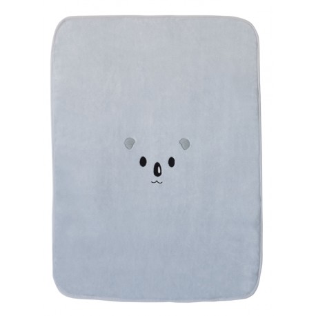 Paturica bebe gri cu ursulet koala