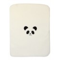 Paturica bebe crem cu urs panda