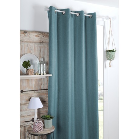 Draperie opaca Copenhague albastra