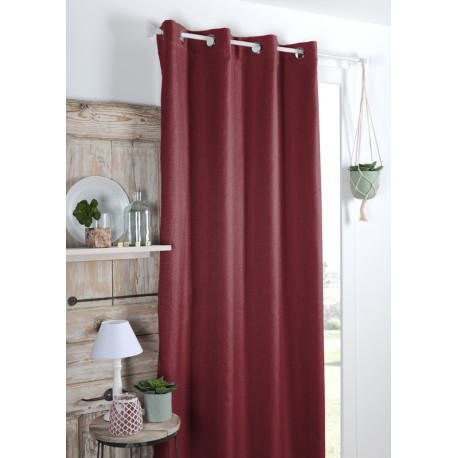 Draperie opaca Copenhague rosie