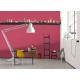 Decorare cu Tapet rosu - beton vopsit