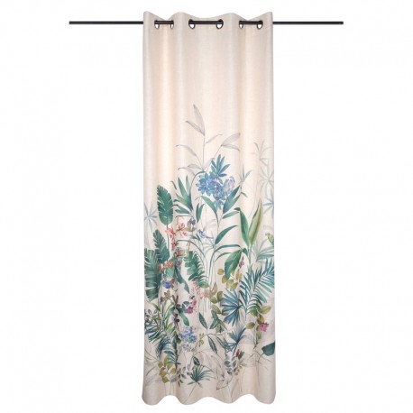 Draperie cu flori exotice Cayenne
