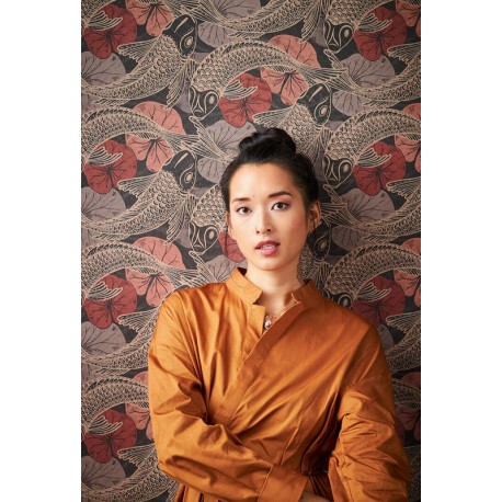 Tapet Feng Shui Crapi Koi - decorare