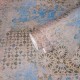 Tapet oriental mozaic bleu-bej