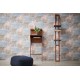 Decorare cu Tapet oriental mozaic bleu-bej
