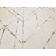 Tapet geometric Ava alb - detaliu