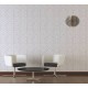 Tapet geometric Ava alb - decorare