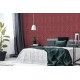 Tapet geometric Ava rosu burgund - decorare
