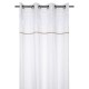 Draperie rustica alba Rebecca