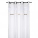 Draperie rustica alba Rebecca