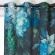 Draperie catifea cu flori Pivoine - detaliu