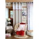Draperie dormitor Amelia cu inimioara - decorare