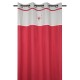 Draperie rosie rustica Pauline