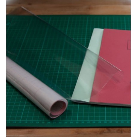 Autocolant transparent lucios