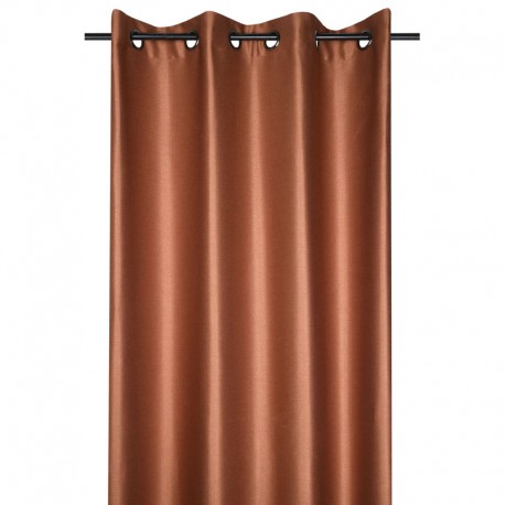 Draperie cu inele Edimbourg Cognac