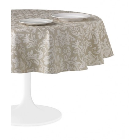 Fata de masa teflonata clasica Versailles rotunda