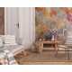 Fototapet eclectic Graffiti pastel - decorare