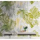 Fototapet Jungla exotica Monstera - decorare