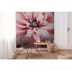 Fototapet living Flori roz - decorare