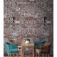 Fototapet living Caramida - decorare cu 2 bucati