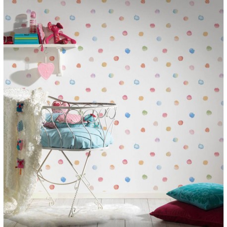 Tapet pentru copii Acuarela - decorare