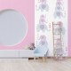 Tapet fetite Elefantei roz - decorare