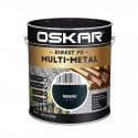 Vopsea Oskar Direct pe Multi-Metal Negru RAL 9005 2.5L