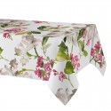 Fata de masa Fresia cu flori roz 150x250 cm