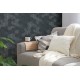 Tapet 3D Hexagoane antracit - decorare
