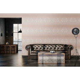 Tapet baroc roz
