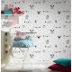 Tapet copii Ursi Panda alb-negru - decorare