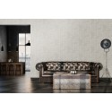 Tapet Art Deco alb