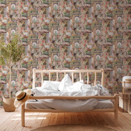 Tapet oriental etno indian - decorare