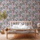Tapet oriental cu motiv etno indian - decorare