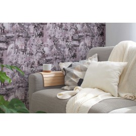 Tapet oriental vintage cu elefanti