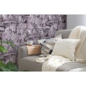 Tapet oriental vintage cu elefanti