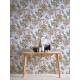 Tapet tropical bleu - decorare