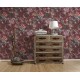 Tapet tropical grena - decorare