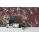 Tapet tropical grena - decorare